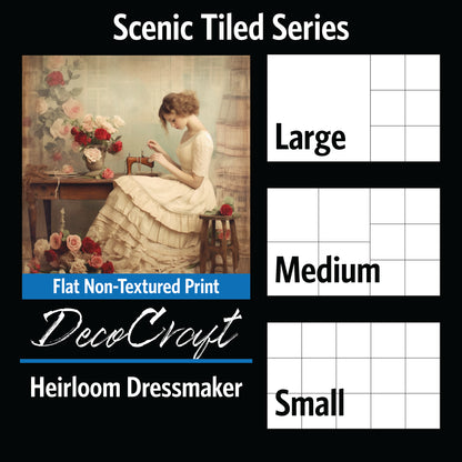 DecoCraft - Scenic Tiles Series - Heirloom Dressmaker