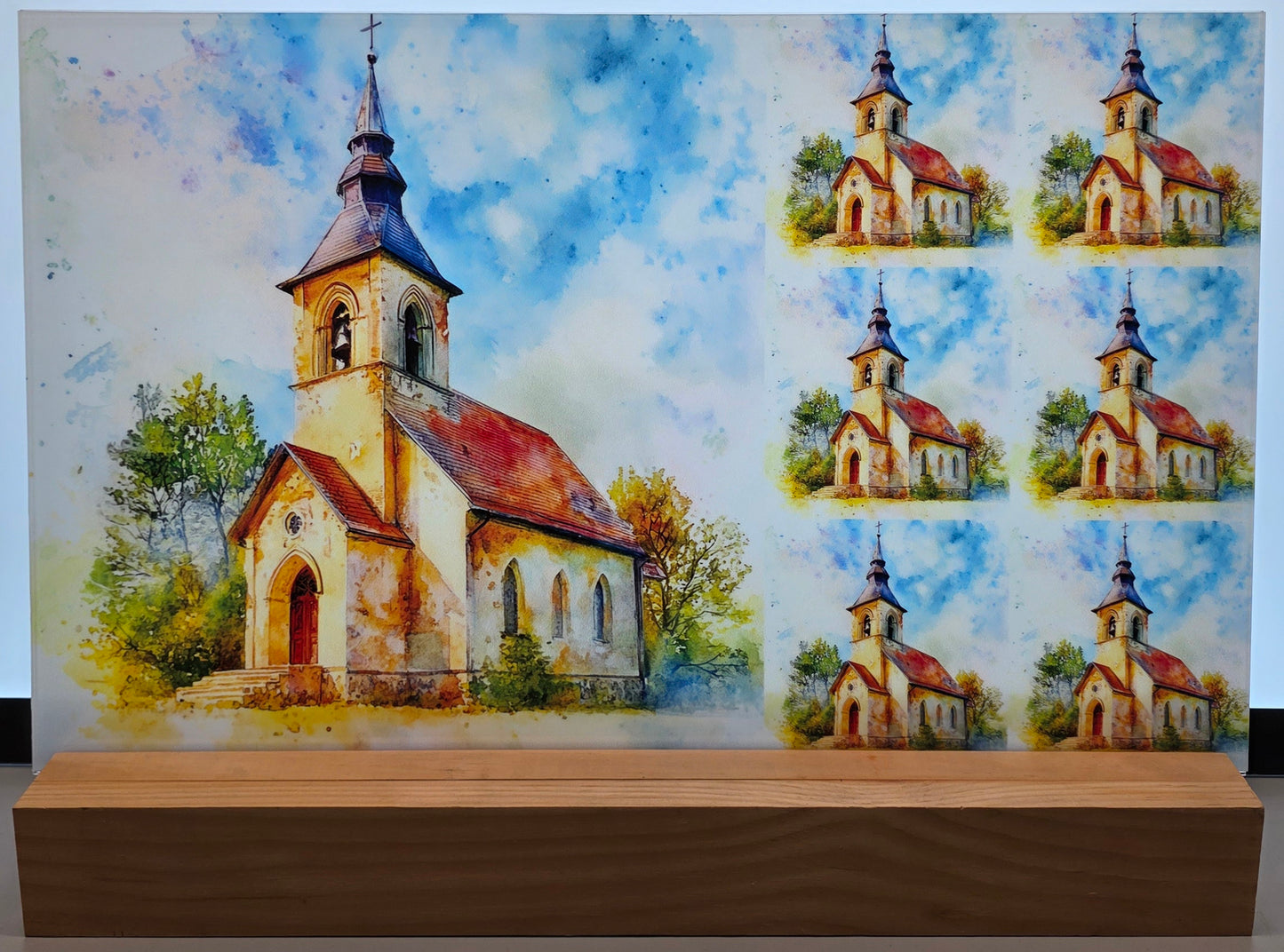 DecoCraft - Scenic Tiles Series - Old World Village