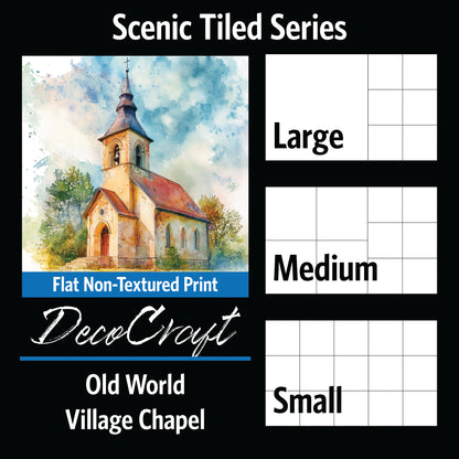 DecoCraft - Scenic Tiles Series - Old World Village