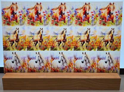 DecoCraft - Scenic Tiles Series - Wildflower Grace