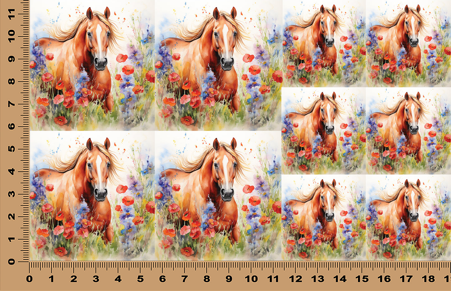 DecoCraft - Scenic Tiles Series - Chestnut in Bloom