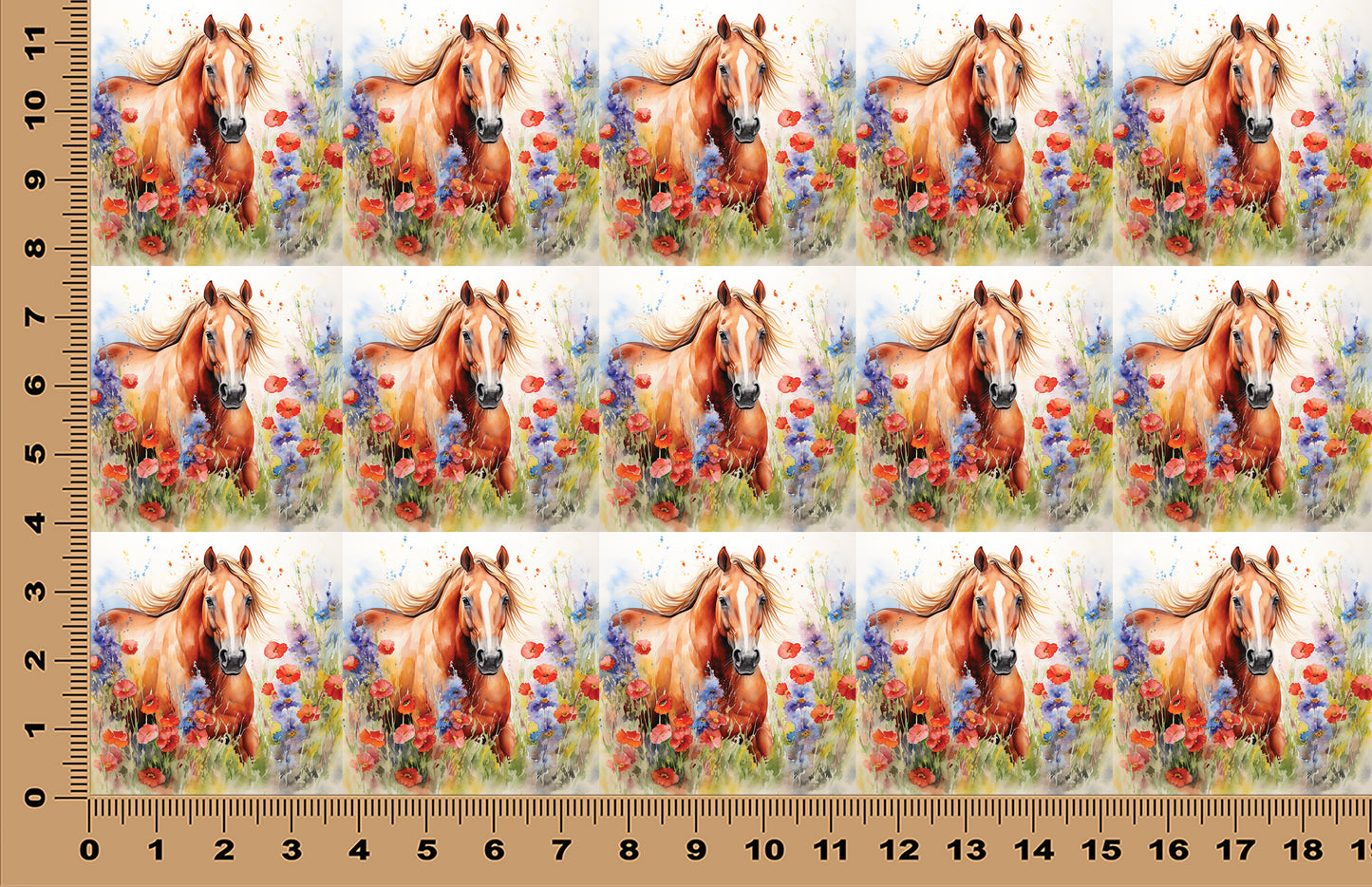 DecoCraft - Scenic Tiles Series - Chestnut in Bloom