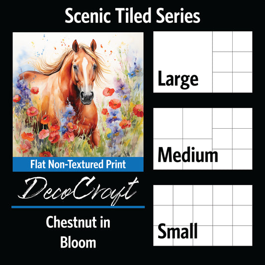 DecoCraft - Scenic Tiles Series - Chestnut in Bloom