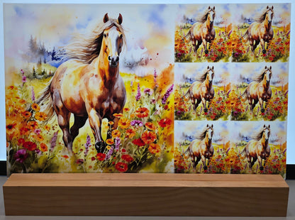 DecoCraft - Scenic Tiles Series - Golden Meadow Runner