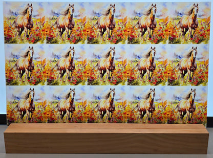 DecoCraft - Scenic Tiles Series - Golden Meadow Runner