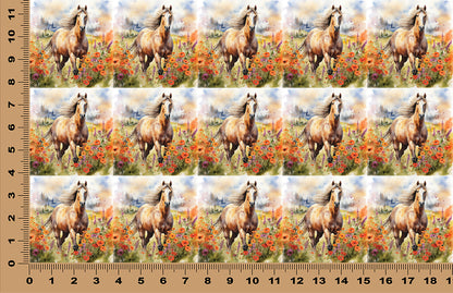 DecoCraft - Scenic Tiles Series - Golden Meadow Runner