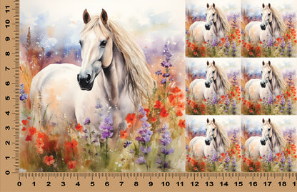 DecoCraft - Scenic Tiles Series - Ivory Whisper