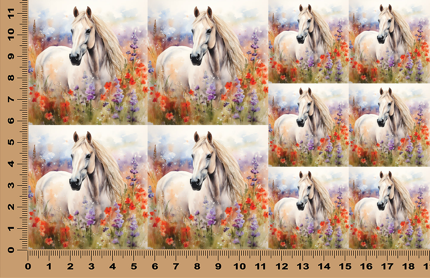 DecoCraft - Scenic Tiles Series - Ivory Whisper