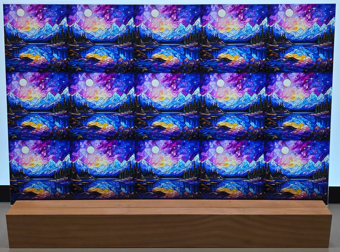 DecoCraft - Scenic Elevated Texture Tiles - Twilight Reflections