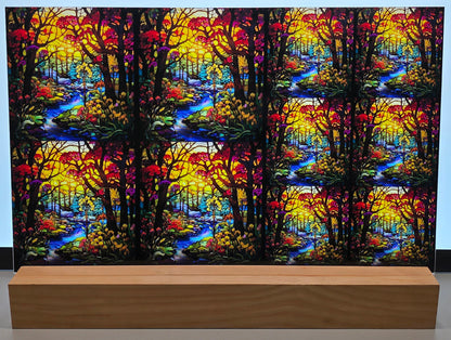 DecoCraft - Scenic Elevated Texture Tiles - Autumn Creek