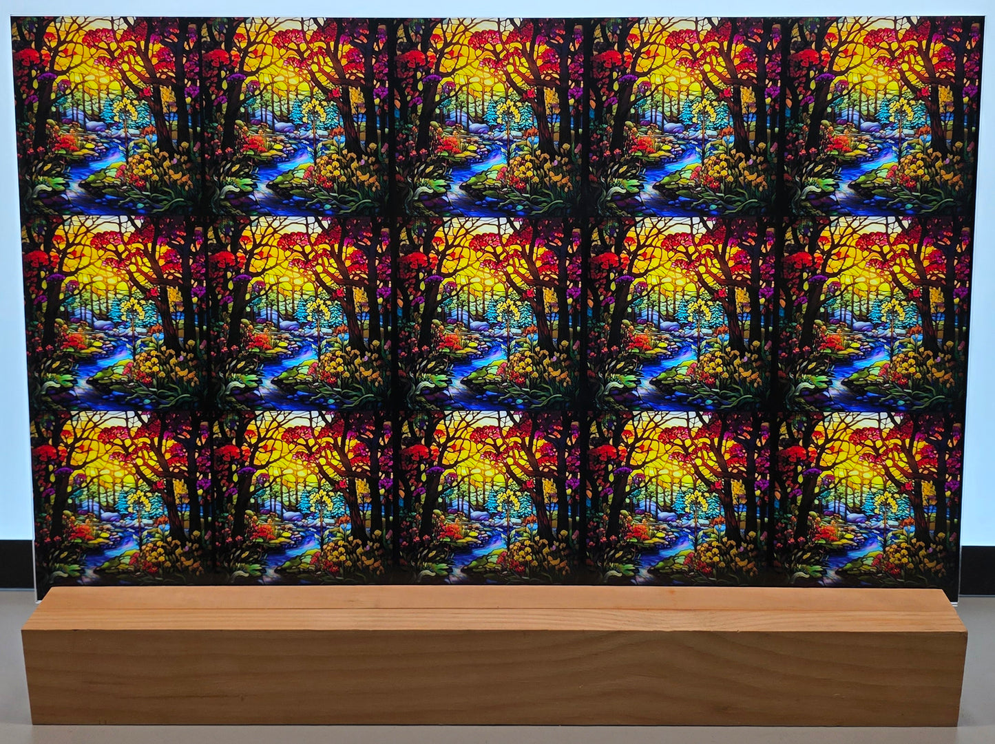 DecoCraft - Scenic Elevated Texture Tiles - Autumn Creek