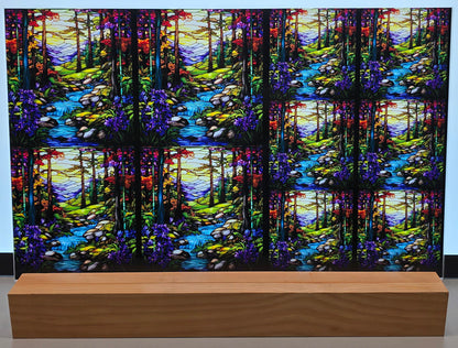 DecoCraft - Scenic Elevated Texture Tiles - Whispering Forest