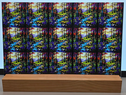 DecoCraft - Scenic Elevated Texture Tiles - Whispering Forest