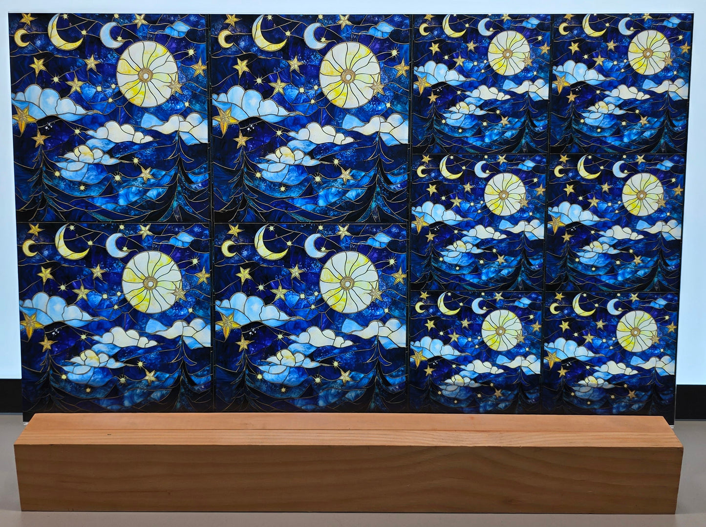 DecoCraft - Scenic Iridescent Collection - Moonlit Skies