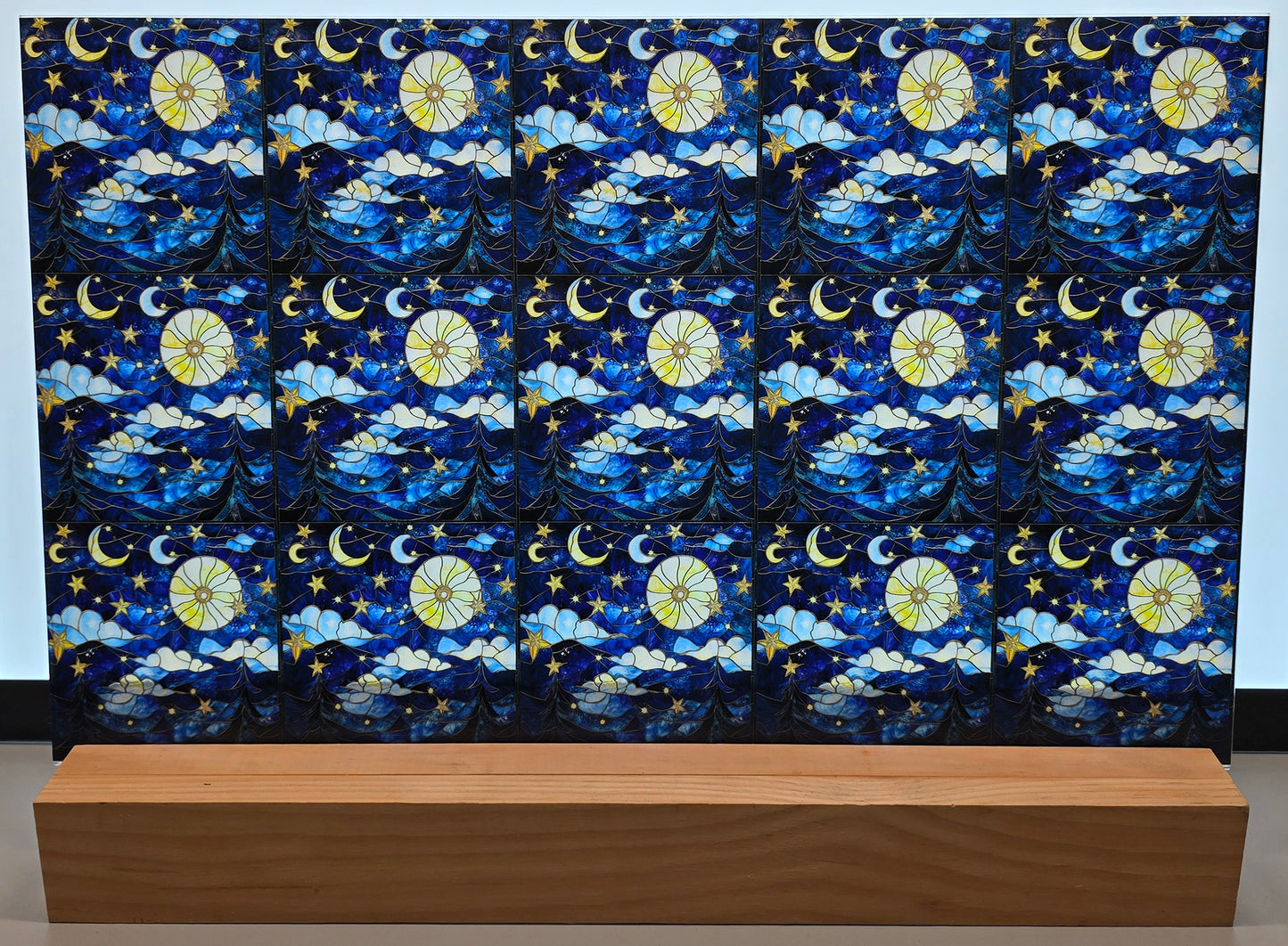 DecoCraft - Scenic Iridescent Collection - Moonlit Skies