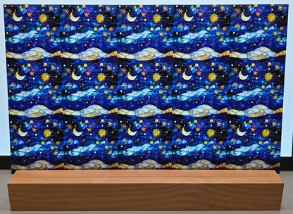 DecoCraft - Scenic Iridescent Collection- Crescent over the Sea