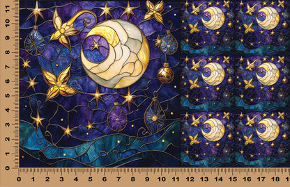 DecoCraft - Scenic Iridescent Collection - Lunar Bloom