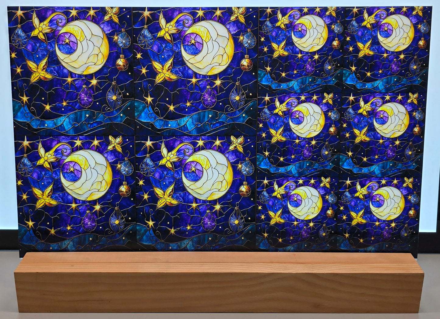 DecoCraft - Scenic Iridescent Collection - Lunar Bloom