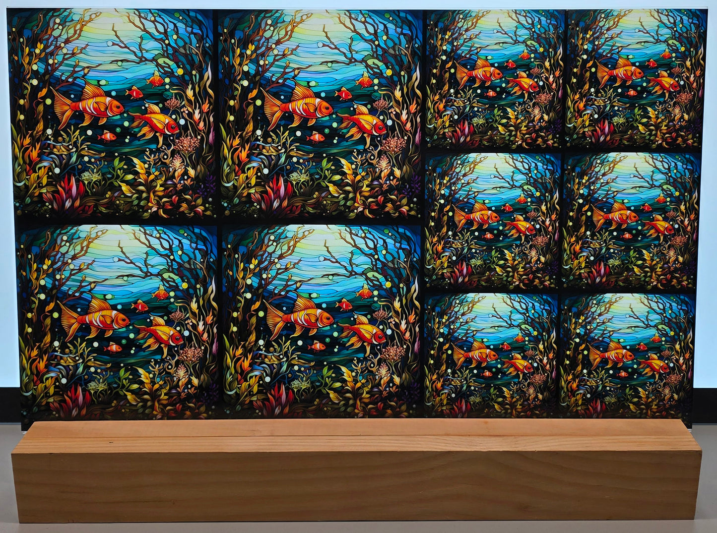 DecoCraft - Scenic Elevated Texture Tiles - Golden Cove