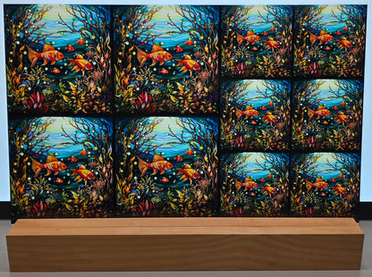 DecoCraft - Scenic Elevated Texture Tiles - Golden Cove