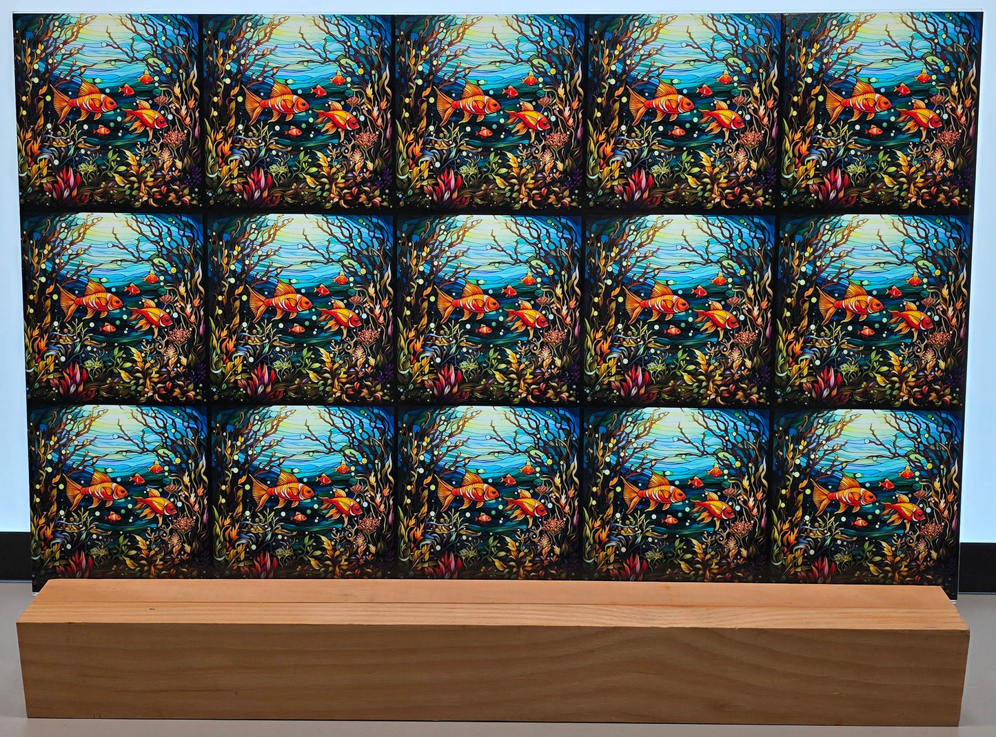 DecoCraft - Scenic Elevated Texture Tiles - Golden Cove