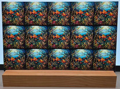 DecoCraft - Scenic Elevated Texture Tiles - Golden Cove