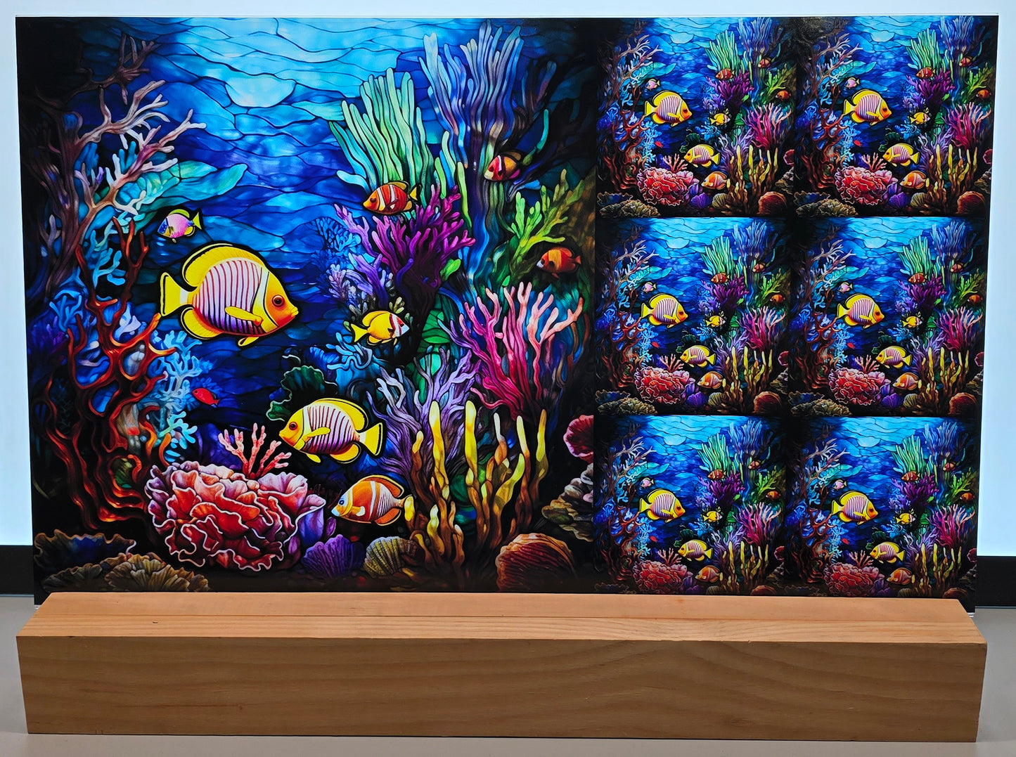 DecoCraft - Scenic Elevated Texture Tiles - Jewel Reef