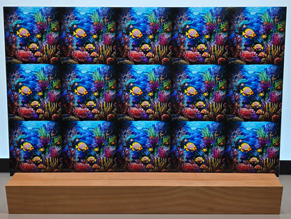 DecoCraft - Scenic Elevated Texture Tiles - Jewel Reef