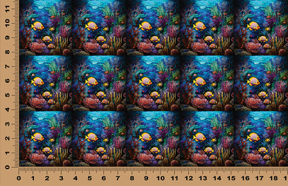 DecoCraft - Scenic Elevated Texture Tiles - Jewel Reef