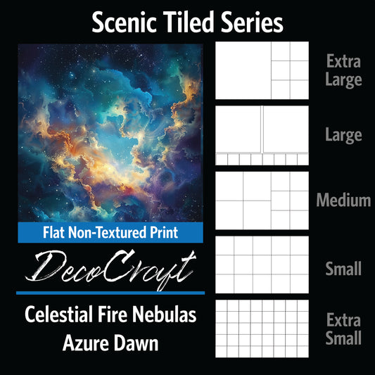 DecoCraft - Scenic Tiles Series - Azure Dawn