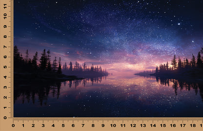 DecoCraft - Scenic Tiles Series - Starlit Reflection