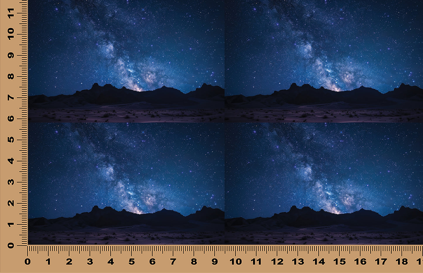 DecoCraft - Scenic Tiles Series - Milky Way Mountain
