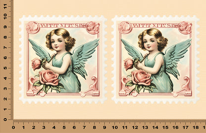 DecoCraft - Stamp Tiles Series - Angel of Affection