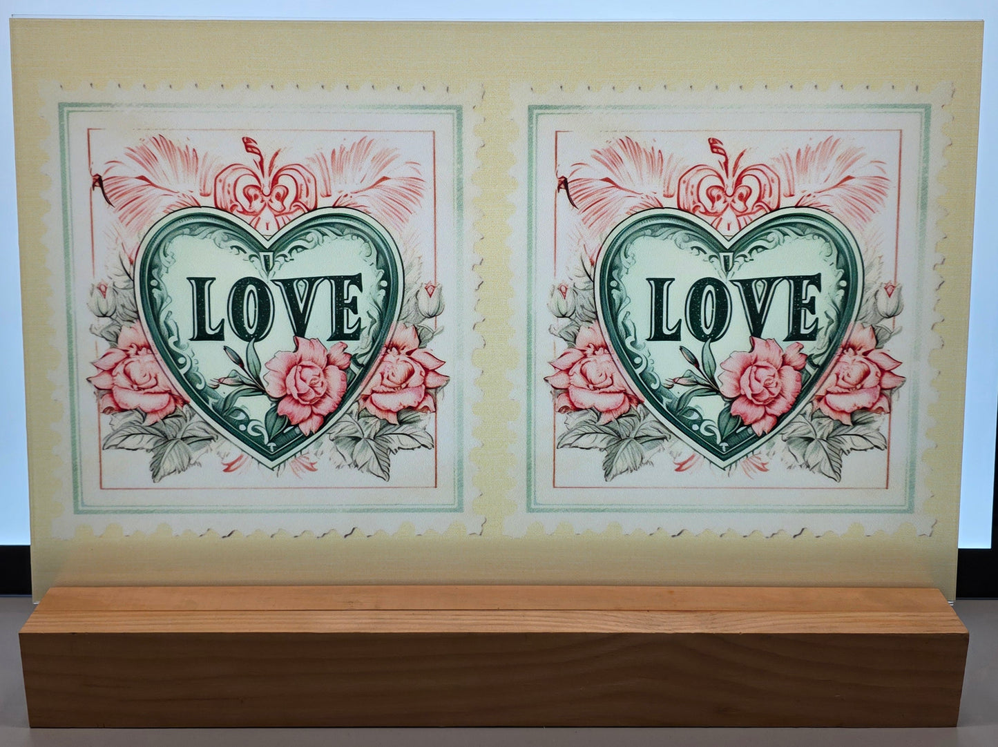 DecoCraft - Stamp Tiles Series - Heart of Love