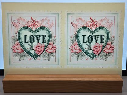 DecoCraft - Stamp Tiles Series - Heart of Love