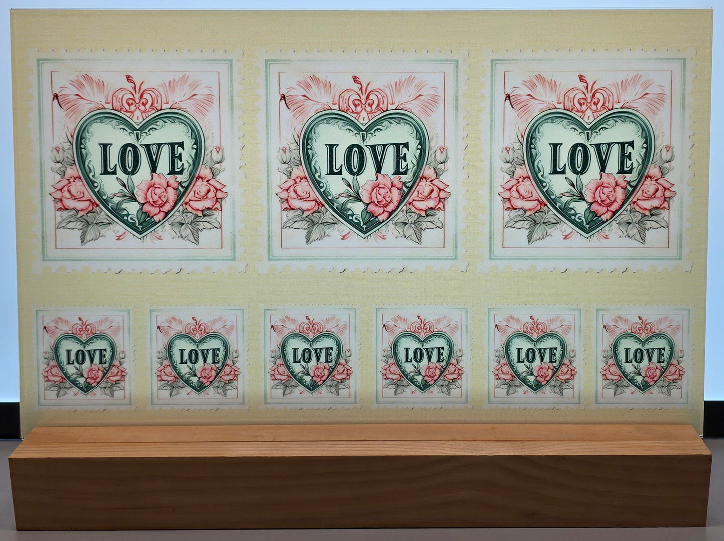 DecoCraft - Stamp Tiles Series - Heart of Love