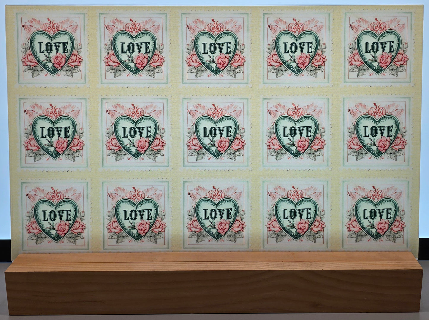 DecoCraft - Stamp Tiles Series - Heart of Love