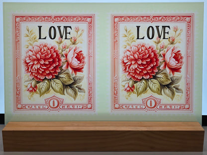 DecoCraft - Stamp Tiles Series - Victorian Love Blossoms