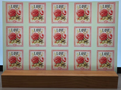 DecoCraft - Stamp Tiles Series - Victorian Love Blossoms