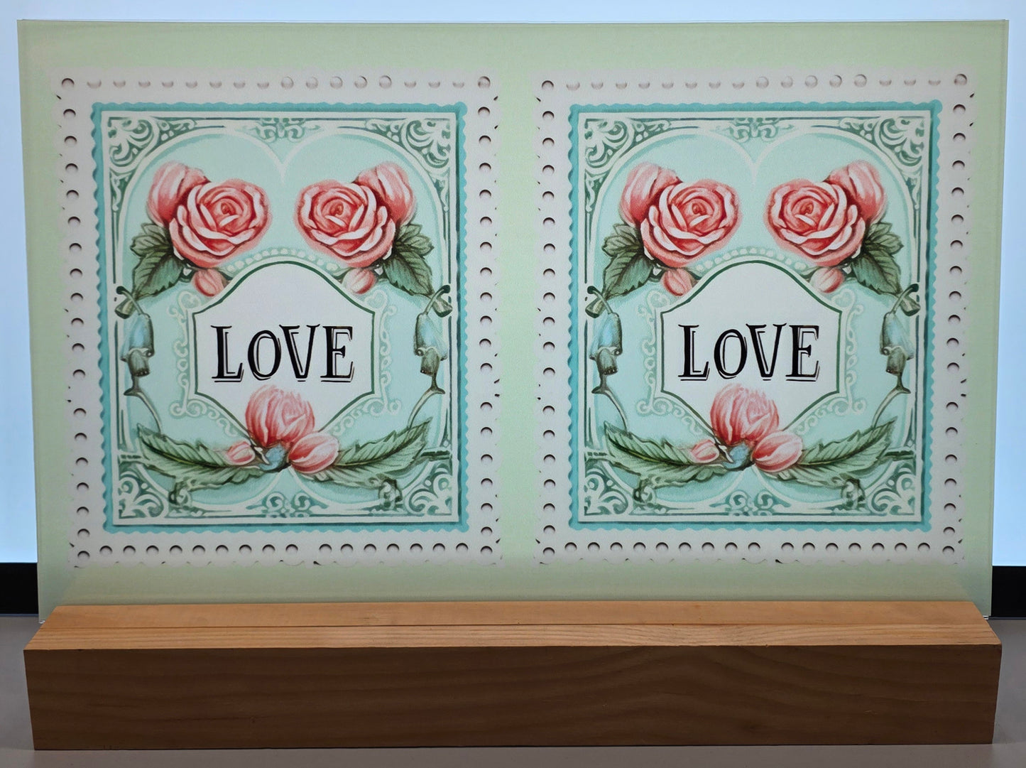 DecoCraft - Stamp Tiles Series - Heirloom Love Frame