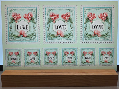 DecoCraft - Stamp Tiles Series - Heirloom Love Frame