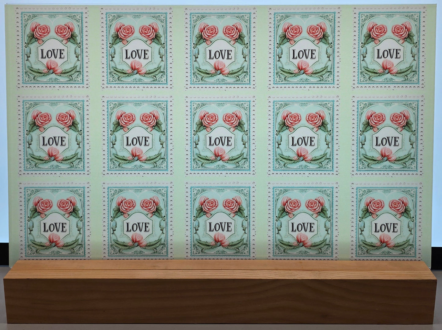 DecoCraft - Stamp Tiles Series - Heirloom Love Frame
