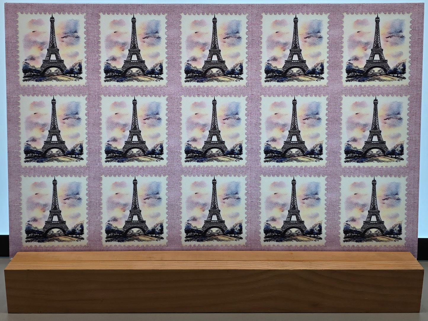 DecoCraft - Stamp Tiles Series - Parisian Sky - Eiffel Tower
