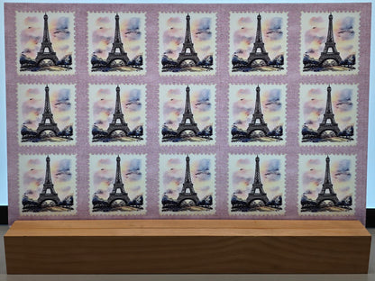 DecoCraft - Stamp Tiles Series - Parisian Sky - Eiffel Tower