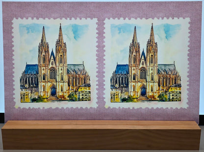 DecoCraft - Stamp Tiles Series - Cathedral of Old World Grace