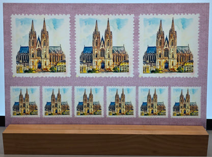 DecoCraft - Stamp Tiles Series - Cathedral of Old World Grace