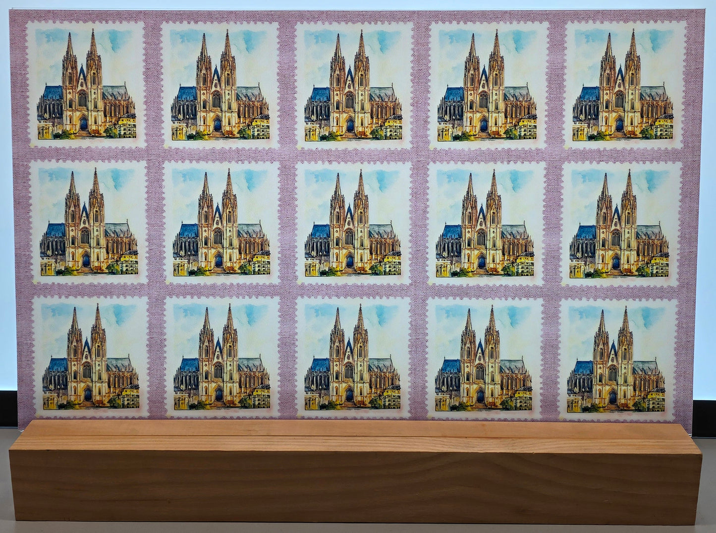 DecoCraft - Stamp Tiles Series - Cathedral of Old World Grace