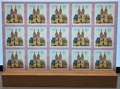 DecoCraft - Stamp Tiles Series - Cathedral of Old World Grace