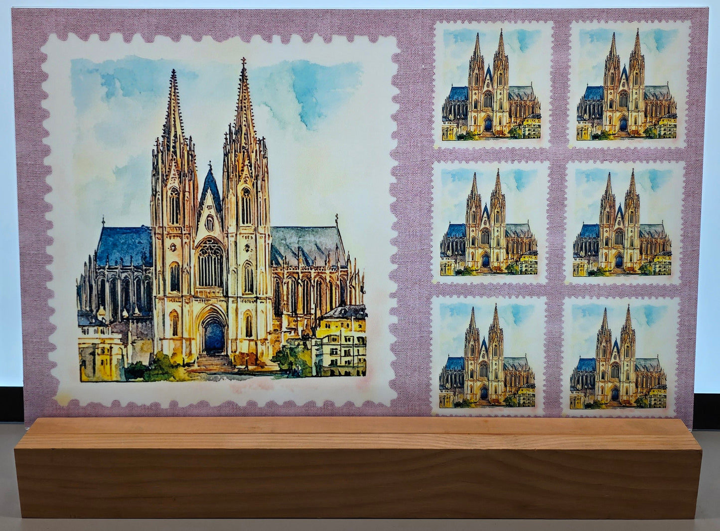 DecoCraft - Stamp Tiles Series - Cathedral of Old World Grace
