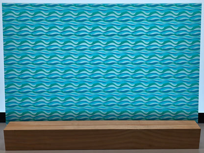 DecoCraft - Abstract - Abstract Turquoise Lines